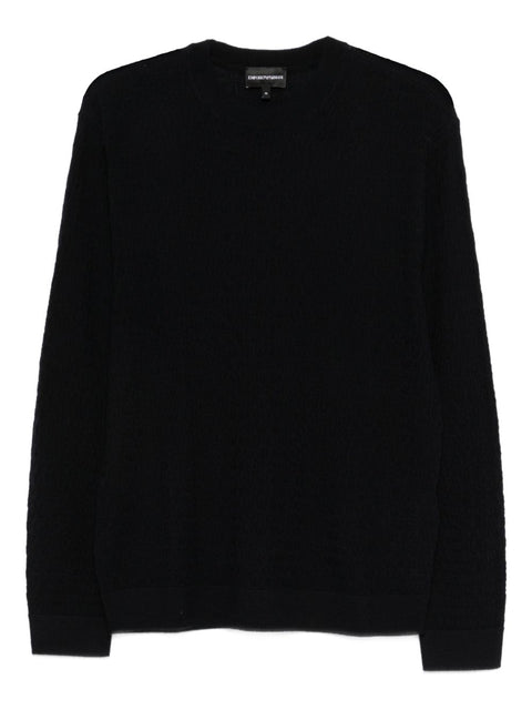 Emporio Armani Wool crewneck sweater