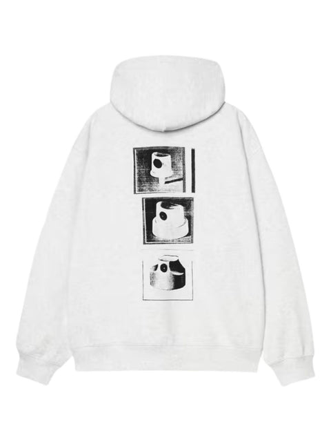 Carhartt Wip Pre Silk & Nylon Logo cotton hoodie