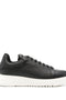 Emporio Armani Tumbled leather sneakers