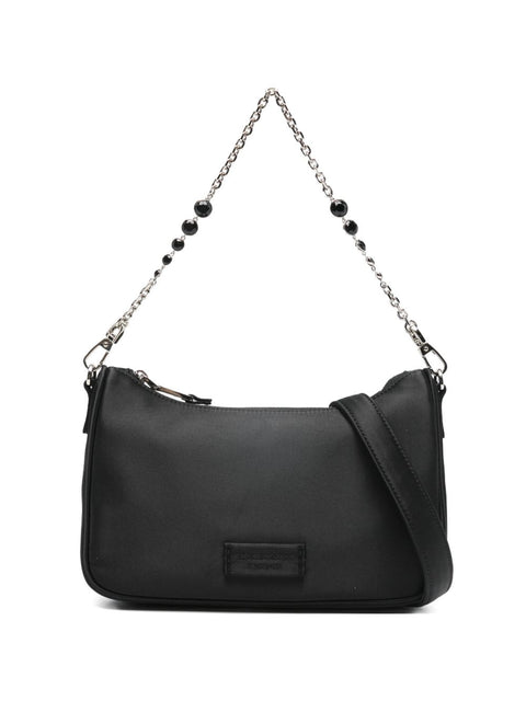 Emporio Armani beaded chain shoulder bag