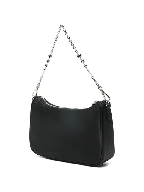 Emporio Armani beaded chain shoulder bag