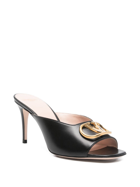 Valentino Garavani VLogo Signature leather mules