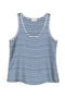 Pierre Louis Mascia Striped silk tank top