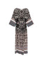 Pierre Louis Mascia Printed silk dress