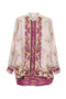 Pierre Louis Mascia Printed silk shirt