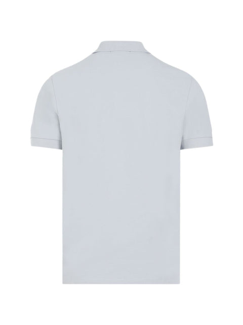 Stone Island Logo cotton polo shirt