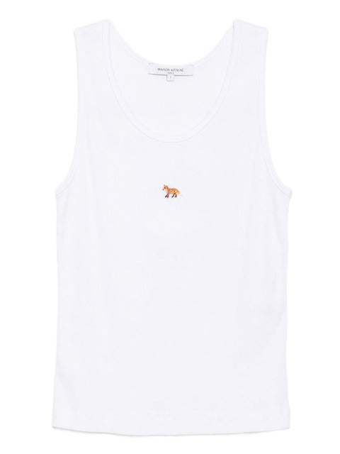 Maison Kitsuné Maison KitsunÃ© Baby Fox cotton tank top