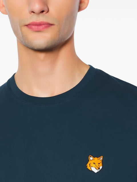 Maison Kitsuné logo-patch t-shirt
