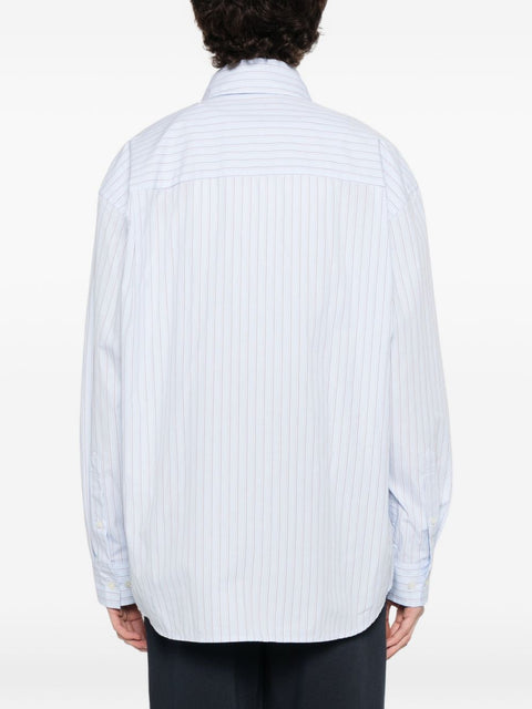 Dunst Striped cotton shirt