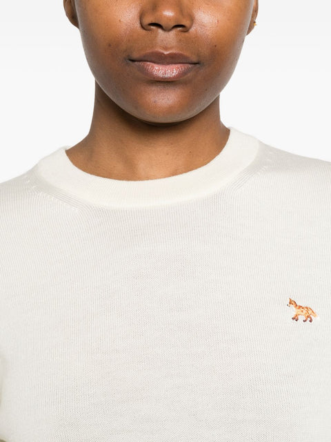 Maison Kitsuné Baby Fox wool crewneck jumper