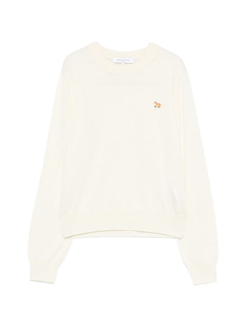 Maison Kitsuné Baby Fox wool crewneck jumper