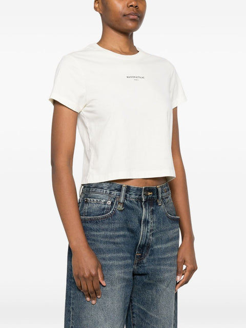 Maison Kitsuné Logo cotton t-shirt