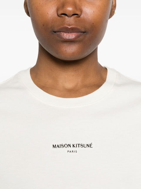 Maison Kitsuné Logo cotton t-shirt