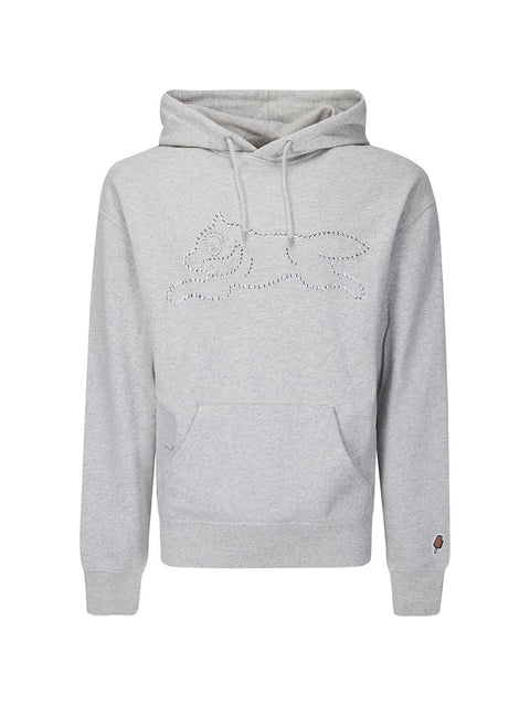 Icecream Logo cotton hoodie