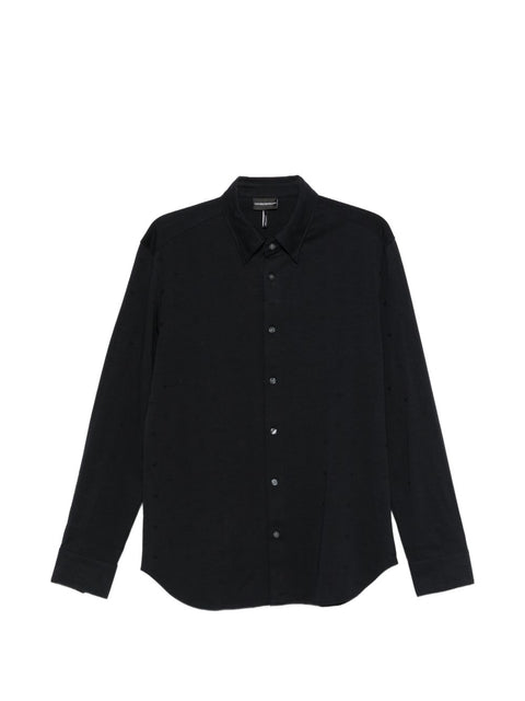 Emporio Armani Logo cotton shirt