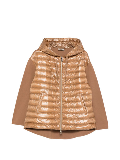 Herno Cotton and nylon down jacket