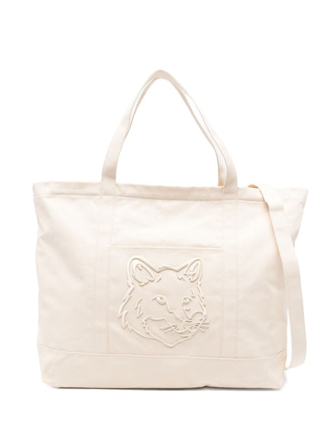 Maison Kitsuné Fox Head Xl Tote