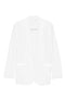Norma Kamali Oversized single-breasted blazer jacket