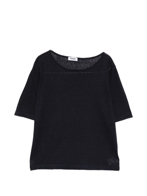 Base Linen and cotton blend sweater