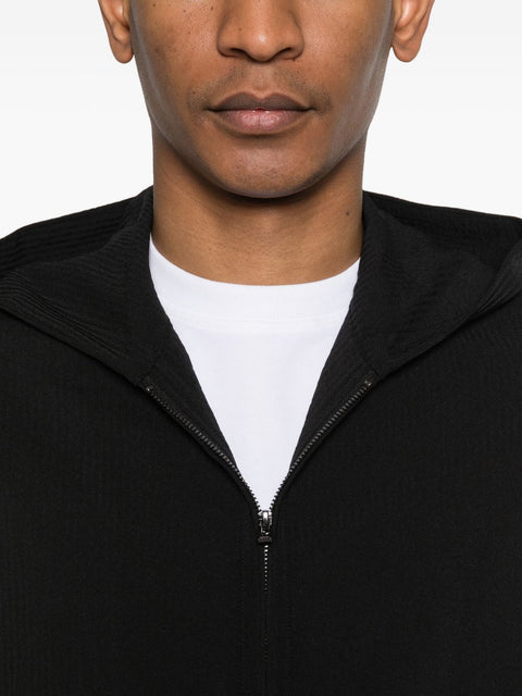 Emporio Armani Hooded blouson jacket