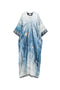 Pierre Louis Mascia V-neck, short sleeves, printed Pritned silk dress