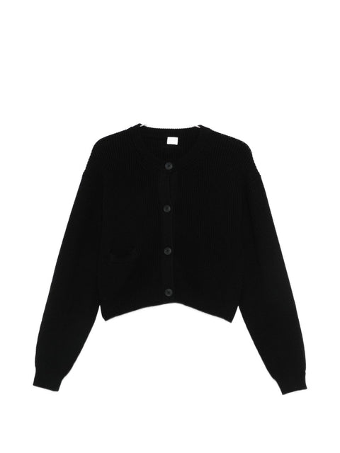 Ct Plage Cotton crewneck cardigan