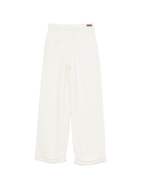 Emporio Armani Linen blend trousers