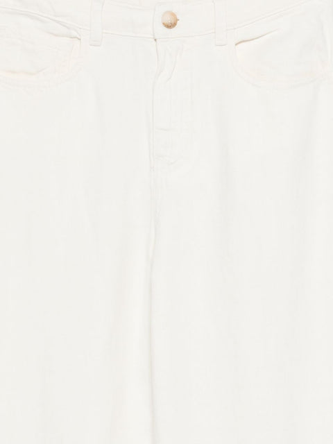 Emporio Armani Linen blend trousers
