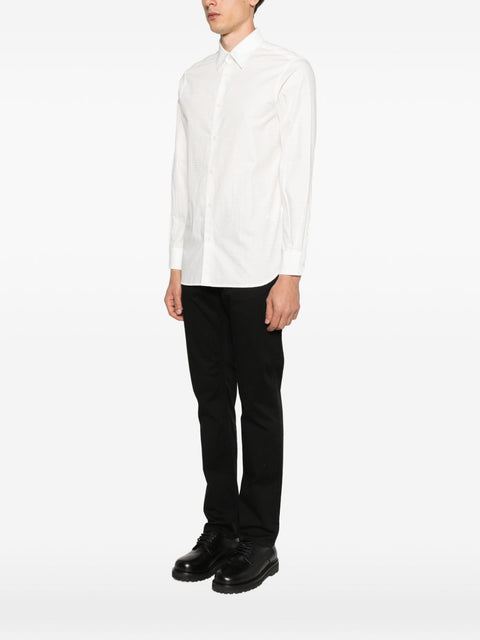 Emporio Armani Logo cotton shirt