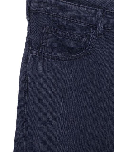 Emporio Armani Linen blend trousers
