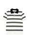 Dunst Striped cotton polo shirt