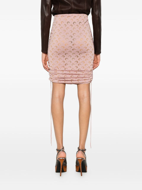 Marine Serre Moon devore skirt