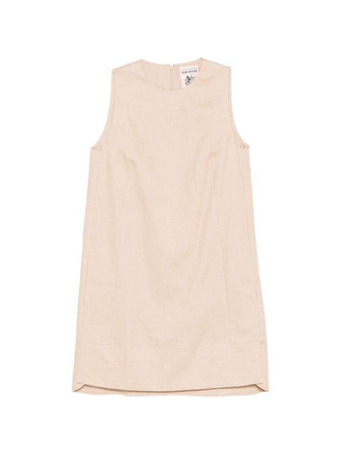 Semicouture Sheena linen mini dress