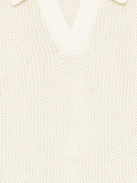 Dunst Cotton and linen polo shirt