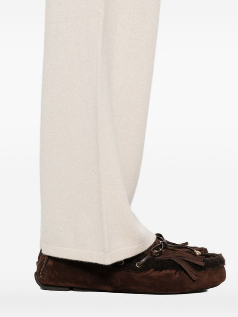 Soft Goat Trousers and Sweater Cashmere Set