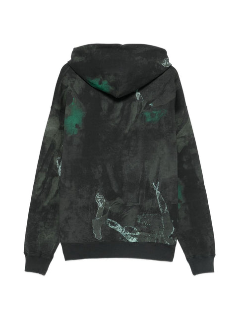 Off White Off-White Dark Painting Skate Hoodie