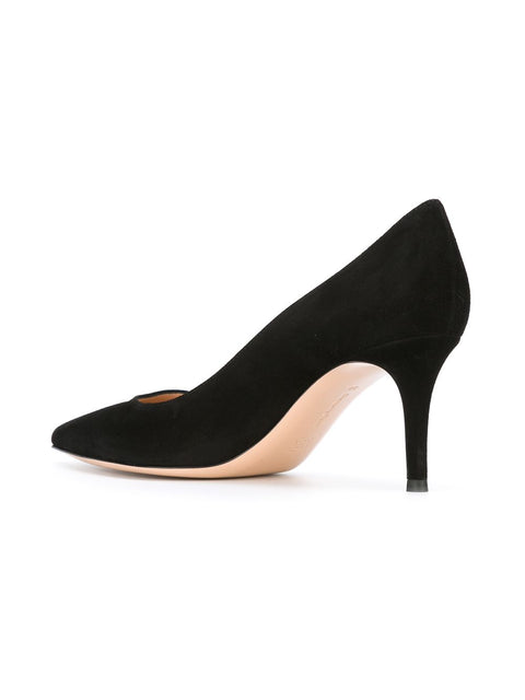 Gianvito Rossi Gianvito Suede Leather Pumps