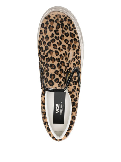 Golden Goose VCE Leather Slip-On Sneakers