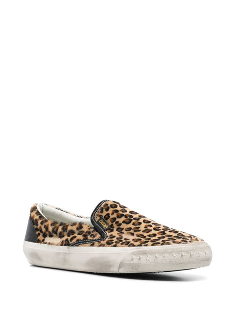 Golden Goose VCE Leather Slip-On Sneakers