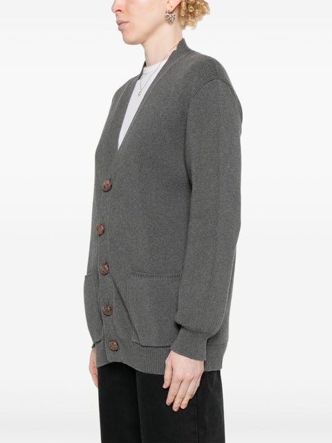 Golden Goose Cotton V-Necked Cardigan