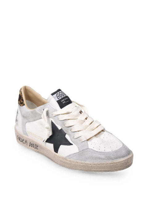 Golden Goose Ball Star Leather Sneakers