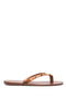 Valentino Garavani Rockstud Leather Thong Sandals