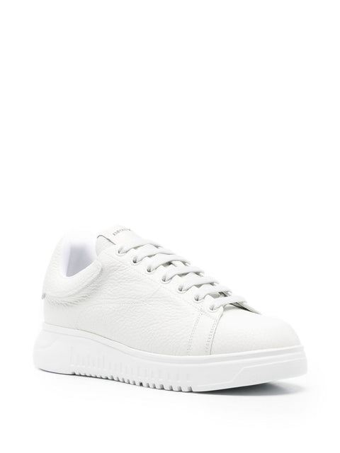 Emporio Armani Leather Sneakers