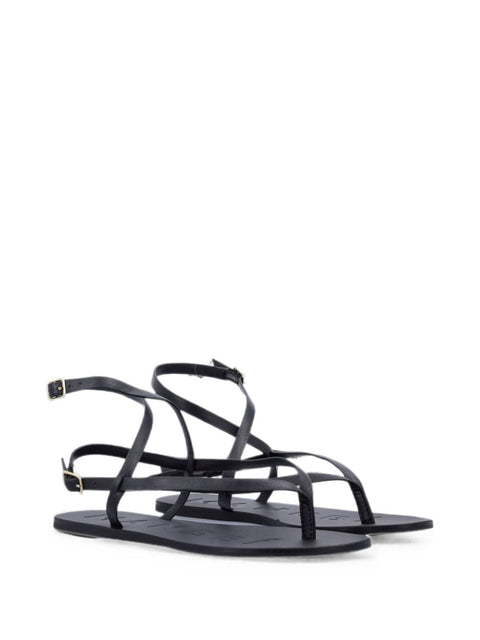Manebí Manebi Leather Thong Sandals