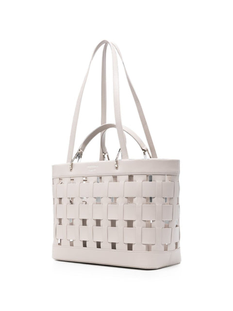 Emporio Armani Woven Tote Bag