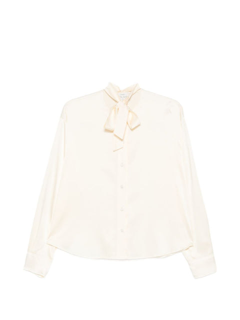 Forte Forte Silk Bow-Tie Shirt