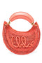 Chloé Summer Banana rafia mini hobo bag
