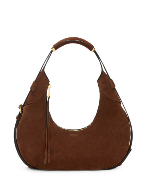 Moschino Suede Shoulder Bag