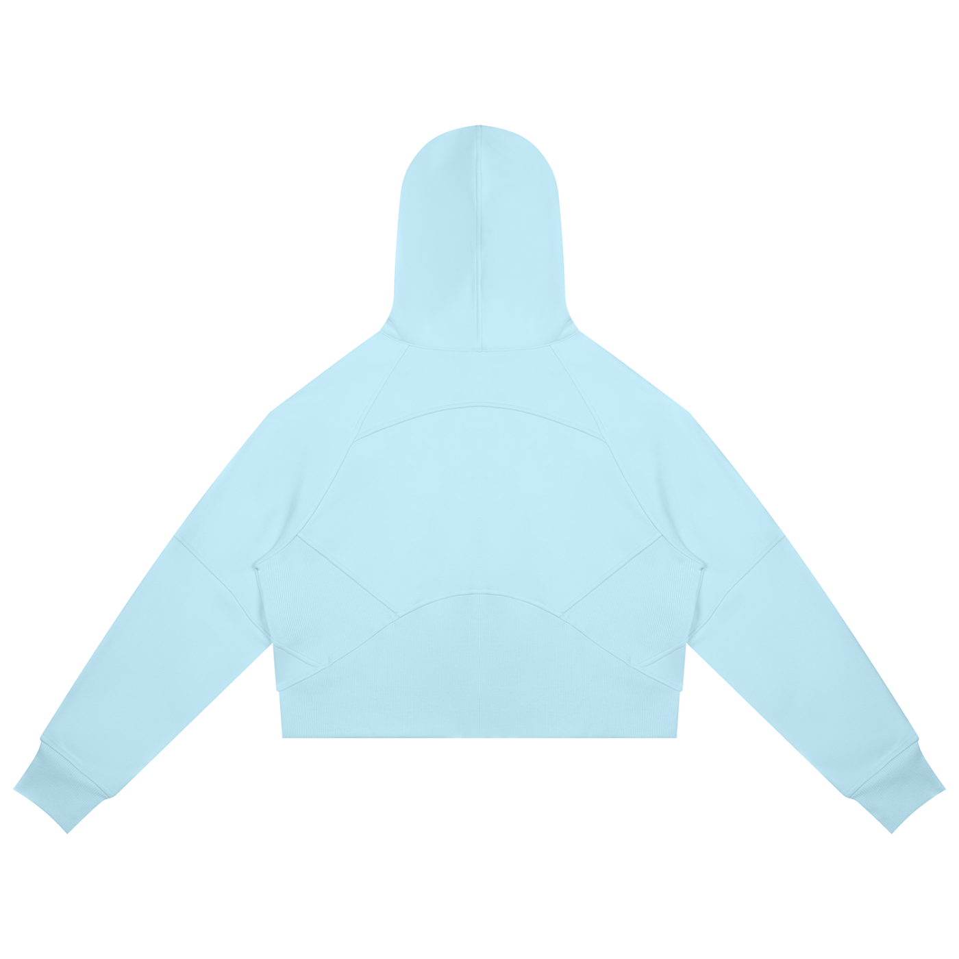 Cropped Zip Hood
