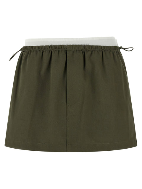 Alexander Wang Double Layer Waist Skirt